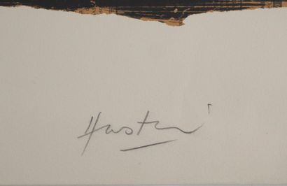 Claude HASTAIRE (1946-2020)
Goya's actuality...