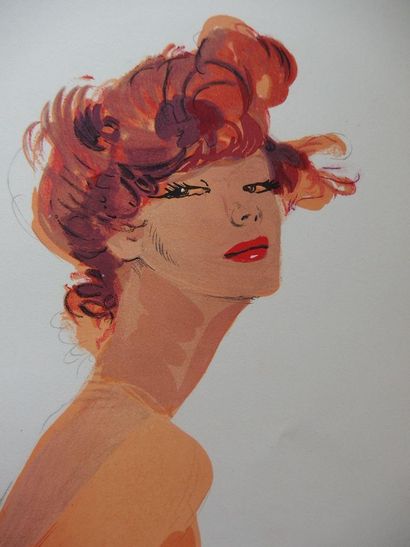 Jean-Gabriel DOMERGUE (1889-1968)
La rousse...