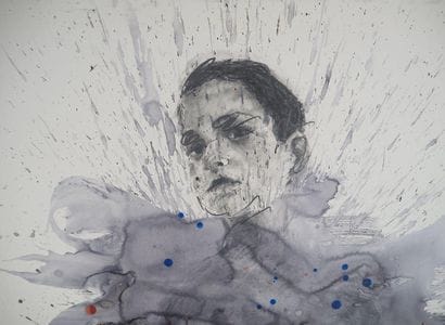 Philippe PASQUA (born 1965)
Young girl with...
