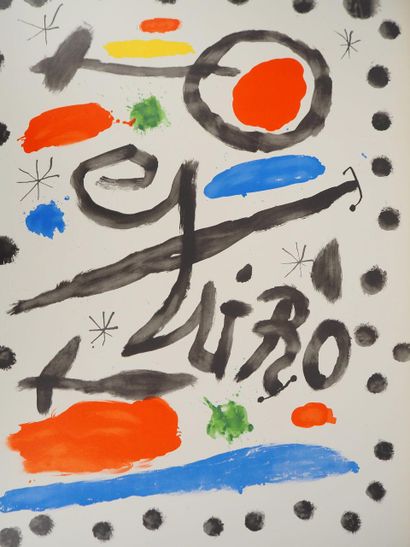 Joan MIRO (1893-1983)
Composition surréaliste,...