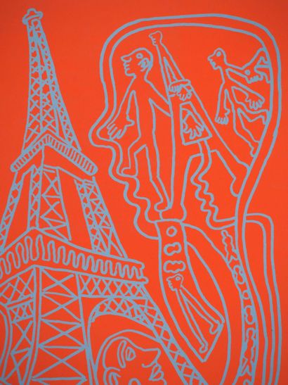 Yvon TAILLANDIER (1926-2018)
Paris: The Eiffel...