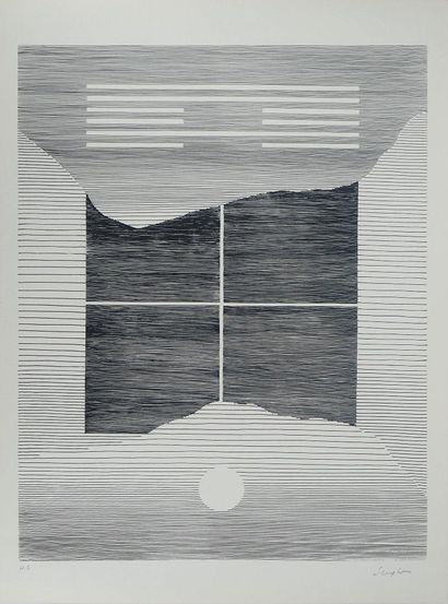Michel SEUPHOR (1901-1999)
Window on the...