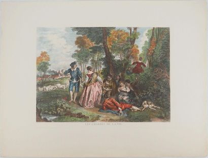 Antoine WATTEAU (1684-1721)
Pastoral Pleasure
Original...