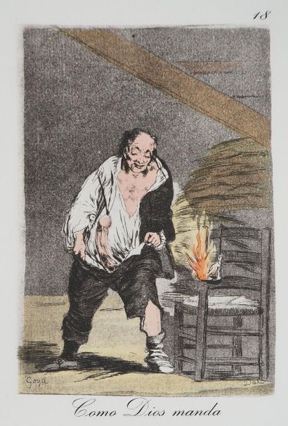 Salvador DALI (1904 - 1989)
The Fire, 1977
Original...