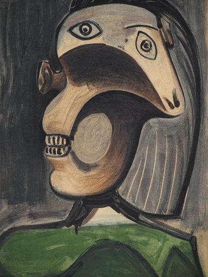 After Pablo PICASSO (1881-1973)
Portrait...
