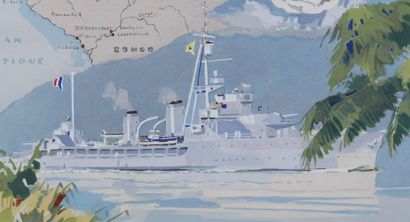 MARIN MARIE (1901- 1987)
9 Aviso coloniaux,...
