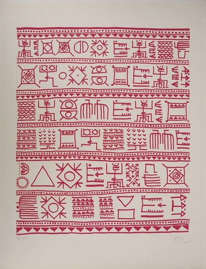 Yona FRIEDMAN (1923-2019)
Pictograms of Genesis...