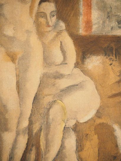 Jules PASCIN (1885-1930)
Les deux muses,...