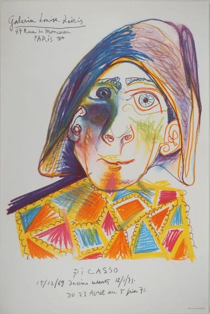 Pablo PICASSO (1881-1973)
The Harlequin,...