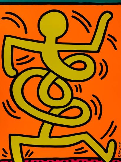 Keith HARING (1958-1990)
Swing Green: Montreux...