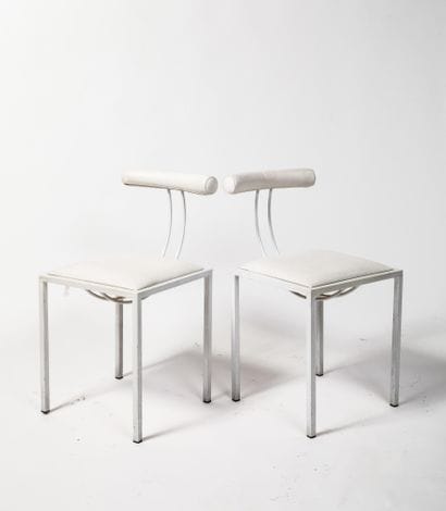 Published by ARTELANO
Pair of chairs in white...
