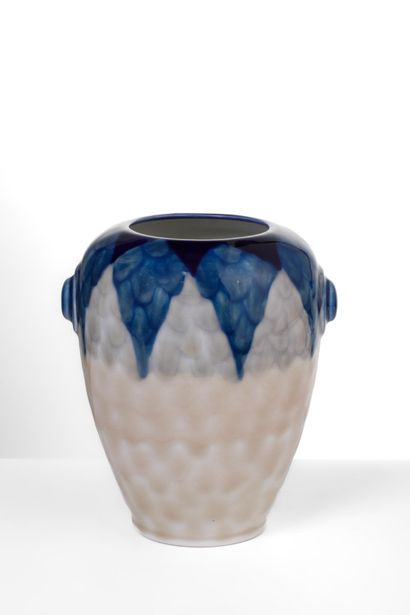 Camille THARAUD (1878-1956)
Enameled porcelain...