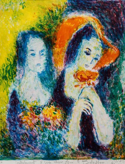 Jean VOLANG (1921-2005)
DEUX FEMMES
Epreuve...
