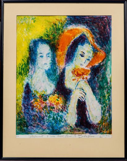 Jean VOLANG (1921-2005)
DEUX FEMMES
Epreuve...