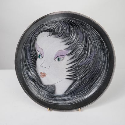 Marie Madeleine Jolly ( 1914-1963)
Polychrome...