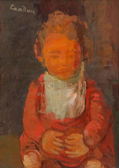 Sigmund LANDAU (1898-1962)
Portrait of a...