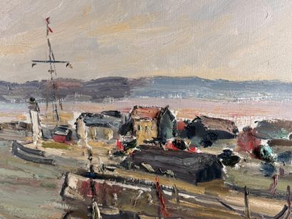 Pierre Jean DUMONT (1884-1936)
Port en Bretagne...