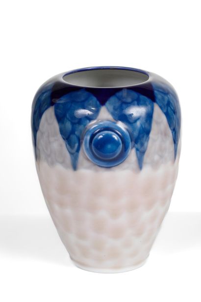 Camille THARAUD (1878-1956)
Enameled porcelain...