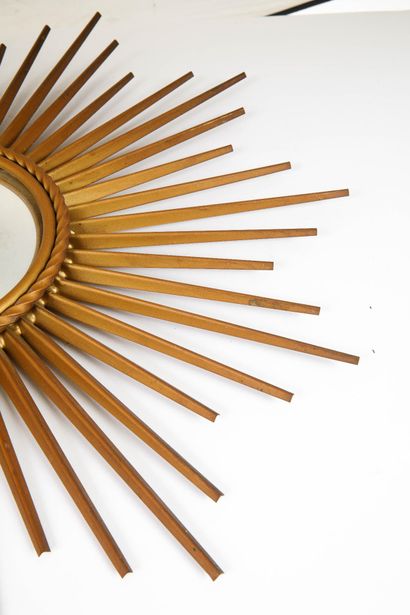 Chaty Vallauris
Witch sun mirror in gilded...