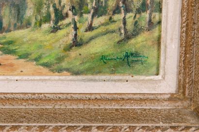 Alexandre ALTMANN (1878-1932)
LANDSCAPE
Oil...