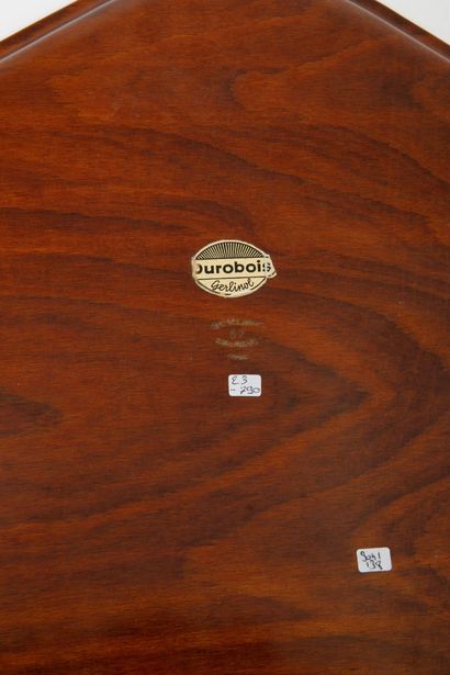GERLING SOL-OHLIGS
 Plateau en bois vernis...