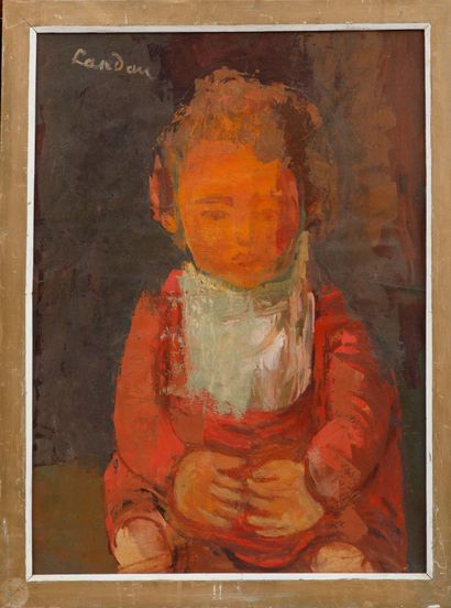 Sigmund LANDAU (1898-1962)
Portrait of a...