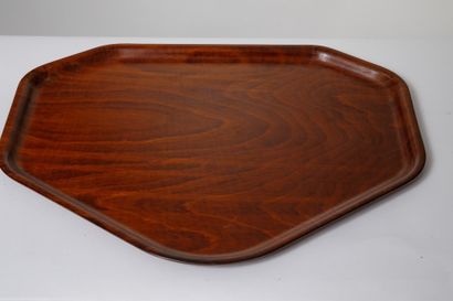 GERLING SOL-OHLIGS
 Plateau en bois vernis...