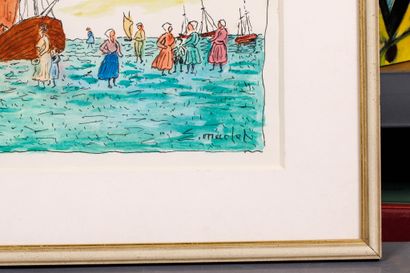 Elisée MACLET (1881-1963) 
WITHOUT TITLE
(NORMANDY...
