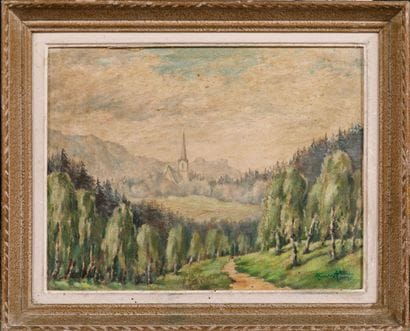 Alexandre ALTMANN (1878-1932)
LANDSCAPE
Oil...