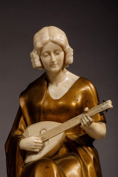 Gerhard SCHLIEPSTEIN (1886 - 1963) 
la Joueuse...