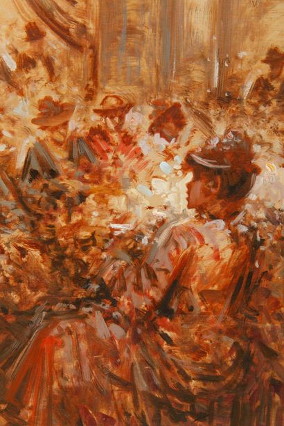 Antonio PECORARO (born 1938)
Café Chantante
Oil...