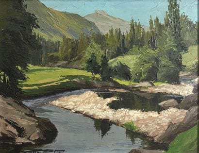 Swiss school circa 1900 1920
Wallard?
Alpine...