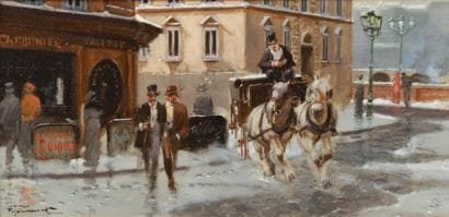 Francesco TAMMARO (born 1939)
Carosse
Oil...