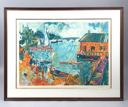 Jean-Claude PICOT (1933-2020)
CHATOU NAUTIQUE
Lithoagraphie...