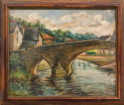 Alexander ALTMANN (1878-1932)
BRIDGE OVER...