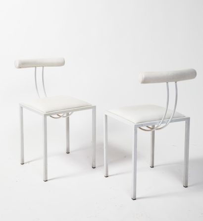 Published by ARTELANO
Pair of chairs in white...
