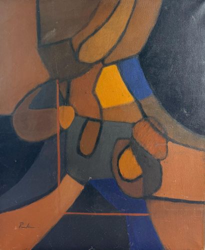 Bill PARKER (1922-2009)
COMPOSITION
 Huile...