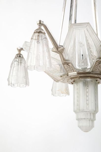 Maison GILLES, Paris
Important lustre en...