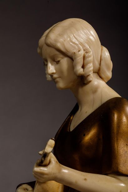 Gerhard SCHLIEPSTEIN (1886 - 1963) 
la Joueuse...