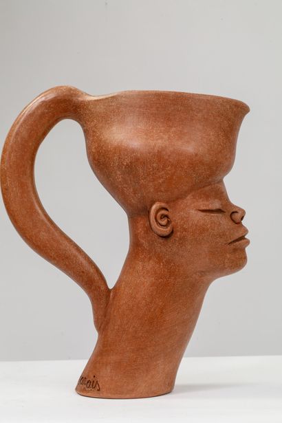 Jean MARAIS (1913-1998)
Anthropomorphic terracotta...