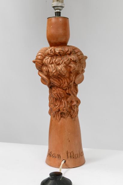Jean MARAIS (1913-1998)
Lamp featuring a...