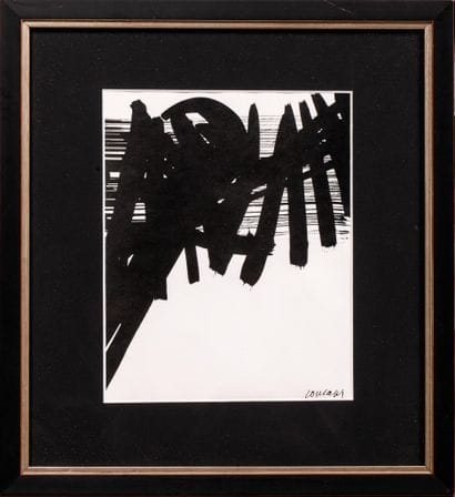 Pierre SOULAGES (1919-2022) 
COMPOSITION
Sérigraphie...