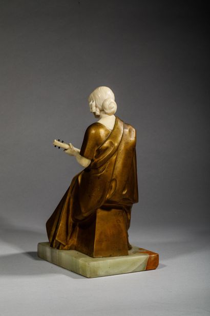 Gerhard SCHLIEPSTEIN (1886 - 1963) 
la Joueuse...