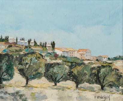 Olivier MERIJON (born 1951)
Corsican olive...