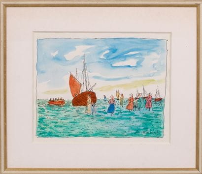 Elisée MACLET (1881-1963) 
WITHOUT TITLE
(NORMANDY...