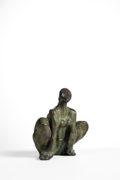 Michel PIGEON (né en 1937)
Nu féminin accroupi
Épreuve...