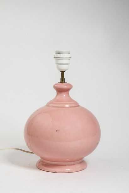 Jacques MOLIN (20th century) for CHAROLLES
Pink-glazed...