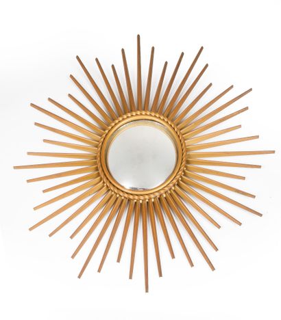 Chaty Vallauris
Witch sun mirror in gilded...