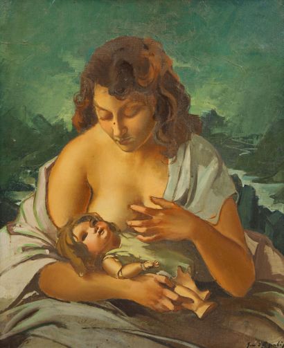 Jean D'ESPARBES (1899-1968)
UNTITLED (MATERNITY),...