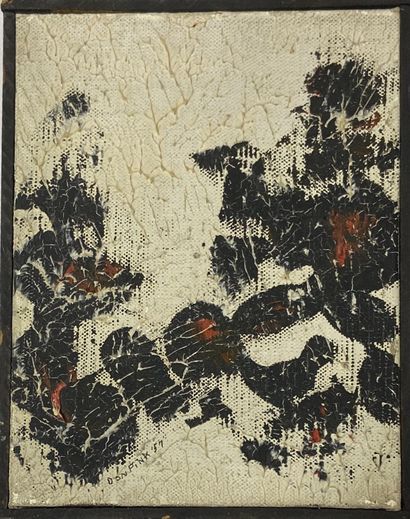 Don FINK (1923-2010)
COMPOSITION, 1957
Huile...